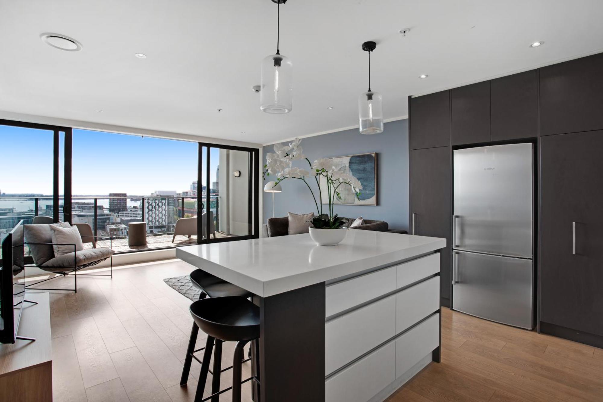 Skyline Serenade Apt With Skycity View And Parking Auckland Luaran gambar